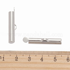 Tubes à fermeture à glissière en laiton&nbsp;KK-P031-12P