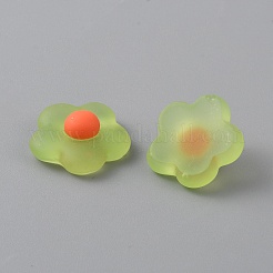 Cabochons en résine translucide thème printemps&nbsp;RESI-TAC0016-10D