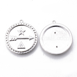 Messing micro pave klare zirkonia anhänger&nbsp;KK-N232-154-NF