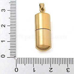 Pendentifs pour cendres d'urne ouvrables en acier inoxydable 304&nbsp;STAS-M084-05A
