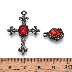 Anhänger aus Strass und Harz&nbsp;PALLOY-T093-01B