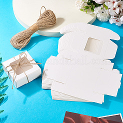Faltbare Papierversandkartons mit Fenster&nbsp;CON-TA0001-32B