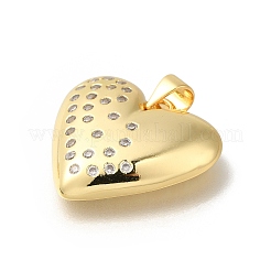 Crémaillère en laiton avec pendentifs en zircone cubique&nbsp;KK-Z086-12G-04
