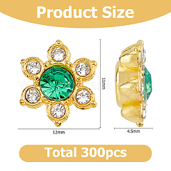 300 Stück Kunststoff-Cabochons&nbsp;FIND-HS0002-25