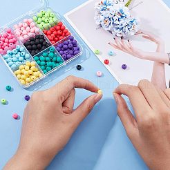 315pcs 9 Farben handgemachte Fimo Perlenstränge&nbsp;CLAY-FH0001-20