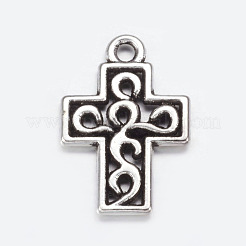Tibetischer stil Aluminium Anhänger & Charms&nbsp;LS-EA0111Y