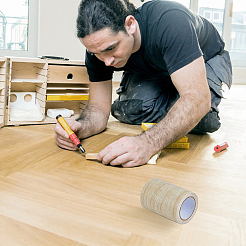 Nastro adesivo in pe con venature del legno imitazione&nbsp;AJEW-WH0270-222B