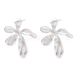 Boucles d'oreilles puces en acier inoxydable 304 pour la Saint-Valentin&nbsp;EJEW-D361-03P-01