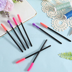 32 Stück 4 Stile Kunststoff & Silikon Wimpern Kosmetikpinsel&nbsp;AJEW-GF0010-51