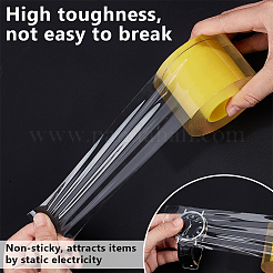 1 Rolle transparentes PVC-Schutzfolienband für Uhrenschmuck&nbsp;DIY-PH0032-58A