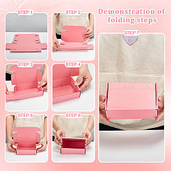 Versandkarton aus Papppapier&nbsp;CON-WH0106-24B