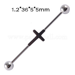 Boucles d'oreilles cartilage longues en acier inoxydable 304&nbsp;FS-WGA4435-12
