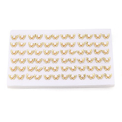 Ohrstecker aus Messing mit Naturperlen&nbsp;PEAR-N020-08H