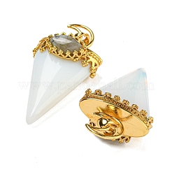 Opalite synthétique gros pendentifs&nbsp;G-F639-06J-G
