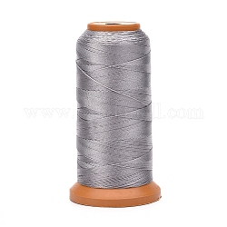 Polyester Threads, for Jewelry Making, Silver, 0.12mm, about 1640.41 yards(1500m)/roll