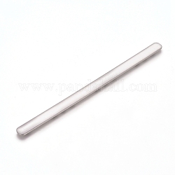 Алюминиевая проволочная перемычка для крышки рта n95, с клейкой спинкой, сделай сам материал крышки рта, серебряные, 85x5x1 мм