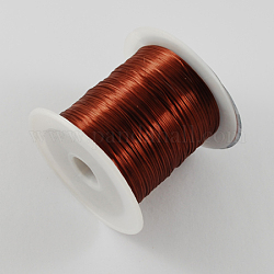Elastic Fibre Wire, Chocolate, 1mm, 10m/roll