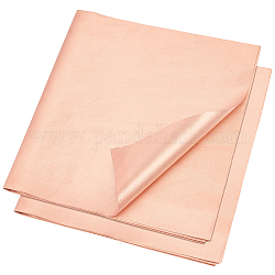Ткань защиты ЭДС, ткань фарадея, Эми, rf & rfid защитная никель-медная ткань, светлый померанцевый, 108x50x0.1 см