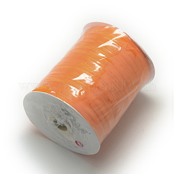 Organza Ribbon, Dark Orange, 1/8 inch(3mm), 1000yards/roll(914.4m/roll)