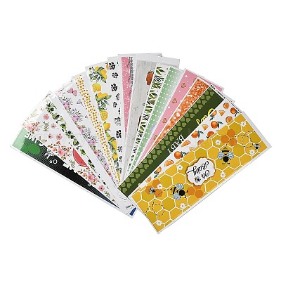 Autocollants adhésifs pour étiquettes de bouteilles&nbsp;DIY-XCP0003-38-1