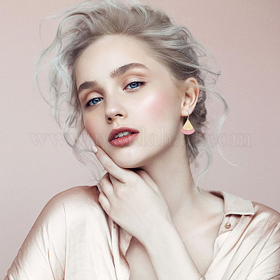Faux leather earring supplies hot sale