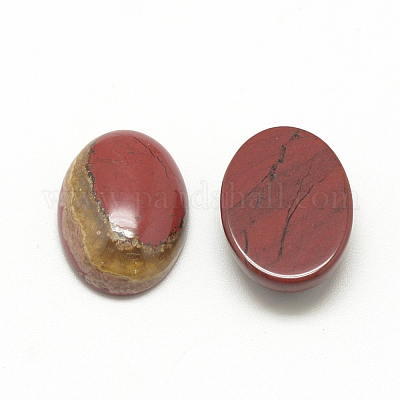 Natürlichen roten Jaspis-Cabochons&nbsp;G-R415-13x18-31-1