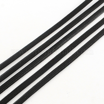Cordon plat en polyester ciré coréen&nbsp;YC-6MMF-706-1