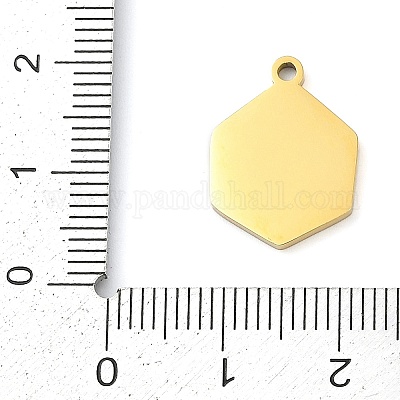 Pendentifs en acier inoxydable 304&nbsp;STAS-F315-08G-01-1