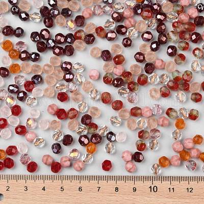 Perles de verre tchèques polies au feu&nbsp;LAMP-O017-151-R1M6-1