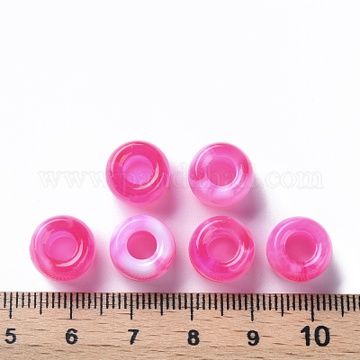 Acryl europäischen Perlen&nbsp;MACR-S375-002A-07-1