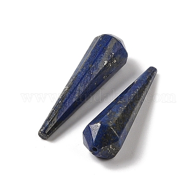 Perles en lapis-lazuli naturel&nbsp;G-L479-46-04-1