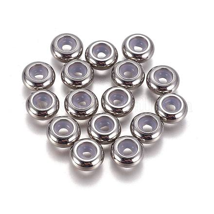 Perles en 304 acier inoxydable X-STAS-L222-41C-P-1