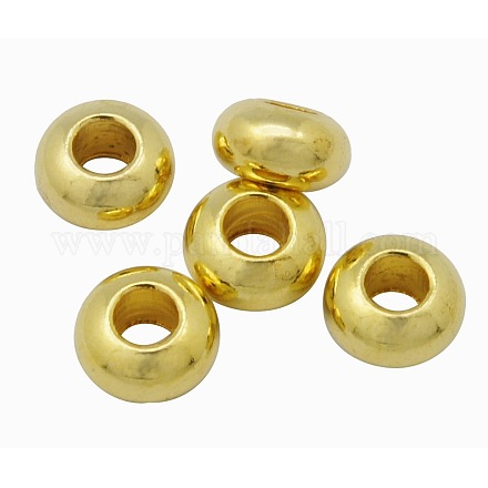 Brass Beads X-KK-A040-G-1