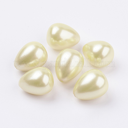 Shell Pearl Half Drilled Beads BSHE-G017-18x14mm-13-1