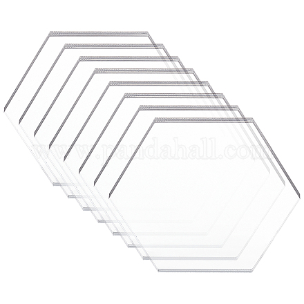 Fingerinspire Acryl transparente Druckplatte TACR-FG0001-01-1
