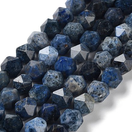 Chapelets perles en quartz dumortiérite naturel G-G030-A04-01-1