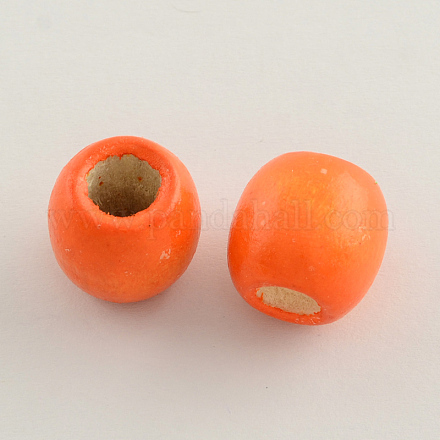 Dyed Natural Maple Wood Beads WOOD-Q007-16mm-04-LF-1