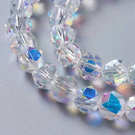 Glass Imitation Austrian Crystal Beads GLAA-F108-01-1