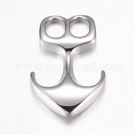304 Stainless Steel Hook Clasps STAS-P100-27P-1