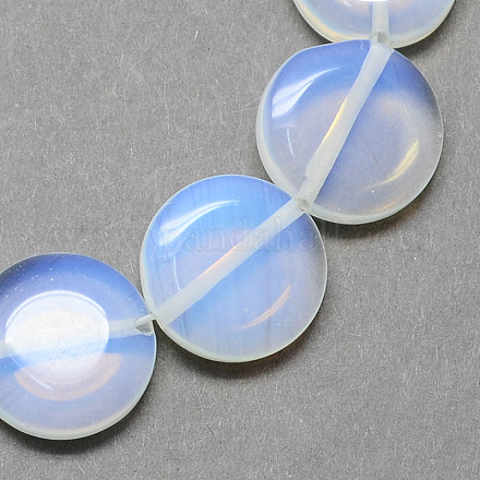 Perles de rocaille opalite rondes X-G-S110-12mm-25-1