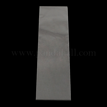 レクタングルセロハンのOPP袋  透明  45x6cm  一方的な厚さ：0.035mm OPC-R012-182-1