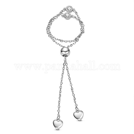 Shegrace 925 anillos de plata esterlina JR730A-1