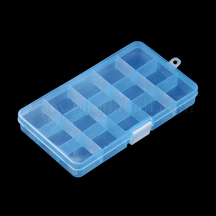 Recipientes de almacenamiento de abalorios de plástico CON-Q026-02D-1