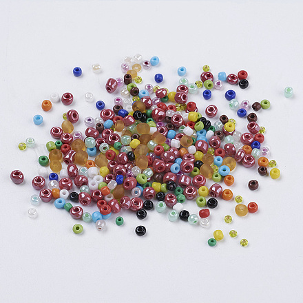 Perles de rocaille en verre X-GLAA-XCP0005-01-1