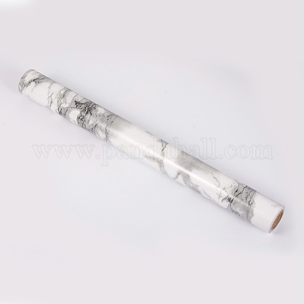 Papel de contacto autoadhesivo con estampado de mármol. DIY-WH0162-74-1