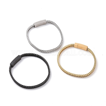 Bracelets avec chaînes en 304 acier inoxydable BJEW-P278-06-1