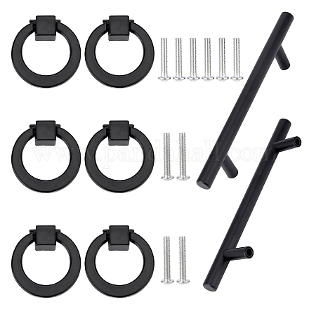 Arricraft 8 set di manopole per cassetti in lega di zinco e acciaio inossidabile FIND-AR0001-45EB-1