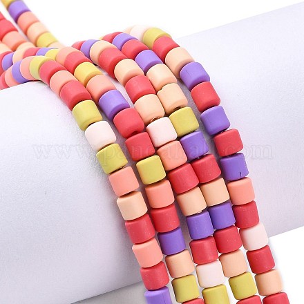 Polymer Clay Bead Strands CLAY-T001-C29-1