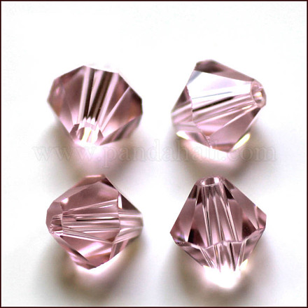 Abalorios de cristal austriaco de imitación SWAR-F022-4x4mm-508-1
