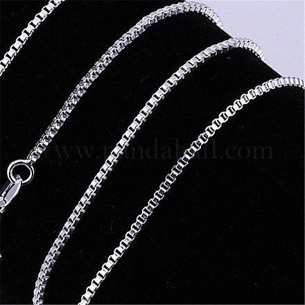 Brass Box Chains Necklaces MAK-BB62654-A-1